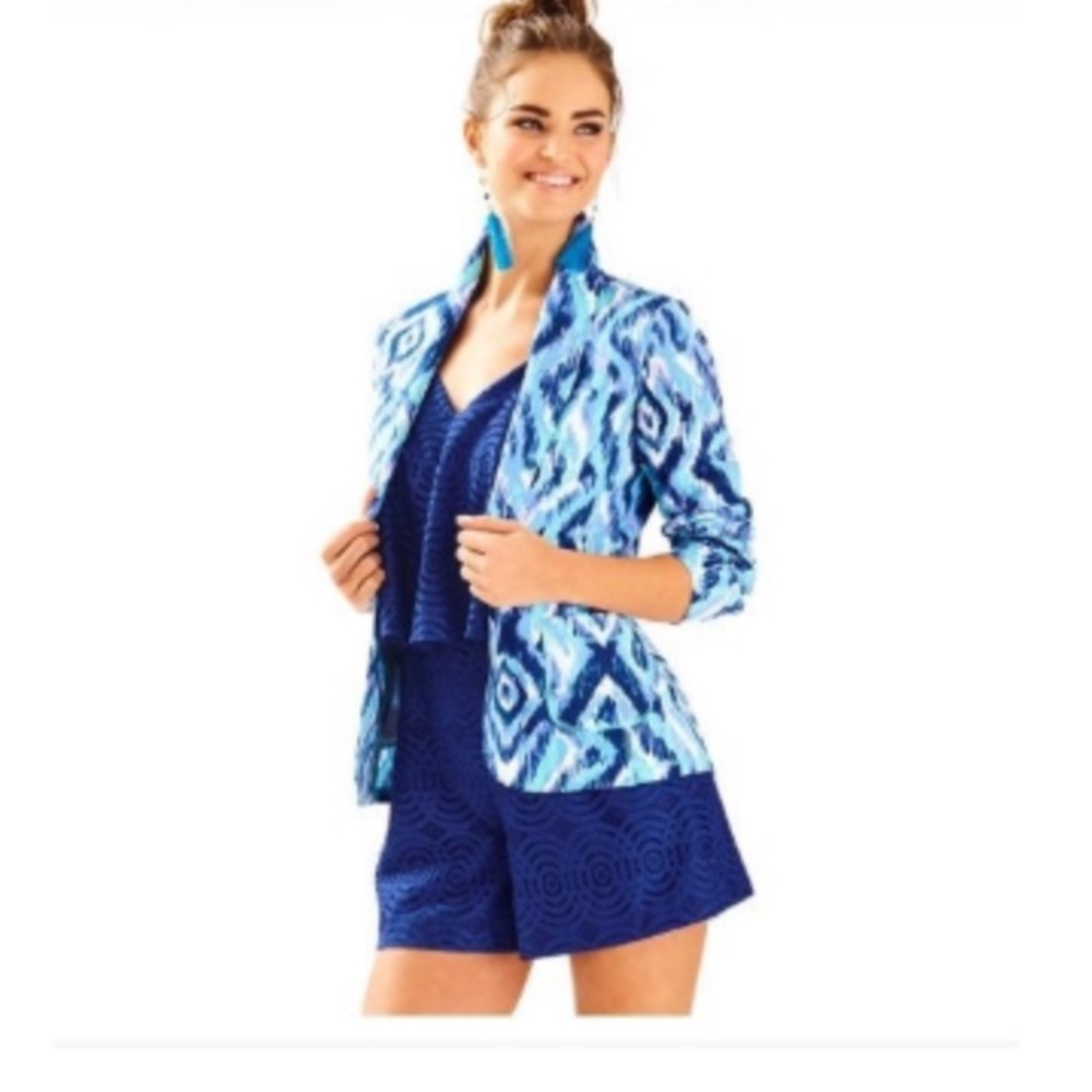 Lilly Pulitzer Mindy Shawl Collar